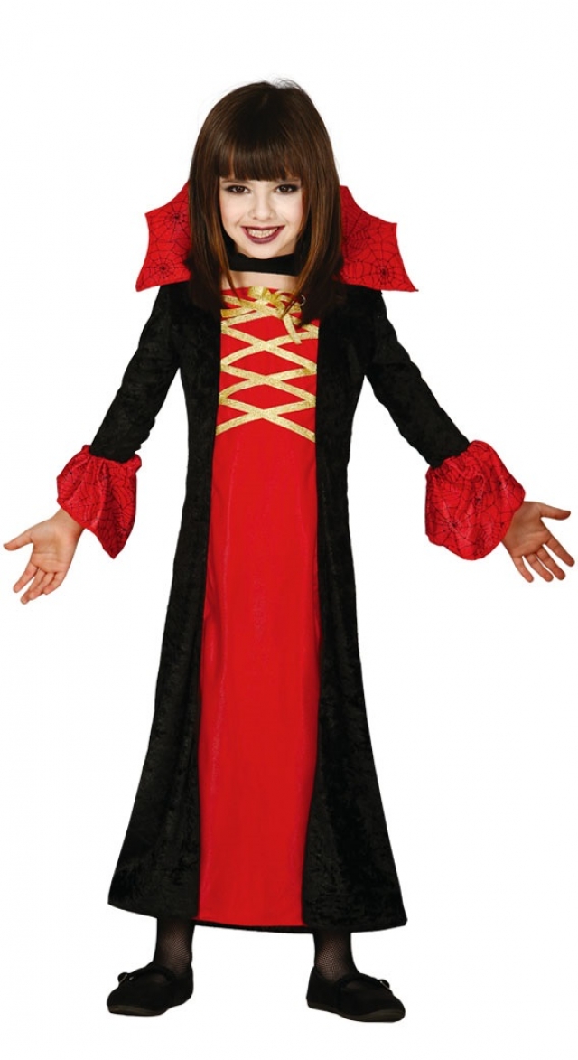 Halloween Fantasia Infantil Menina Vestido Papel Vampiro Fantasia Menina  Menina Dança U