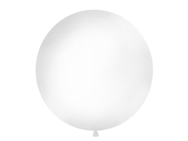 BALÃO GIGANTE BRANCO 1MT