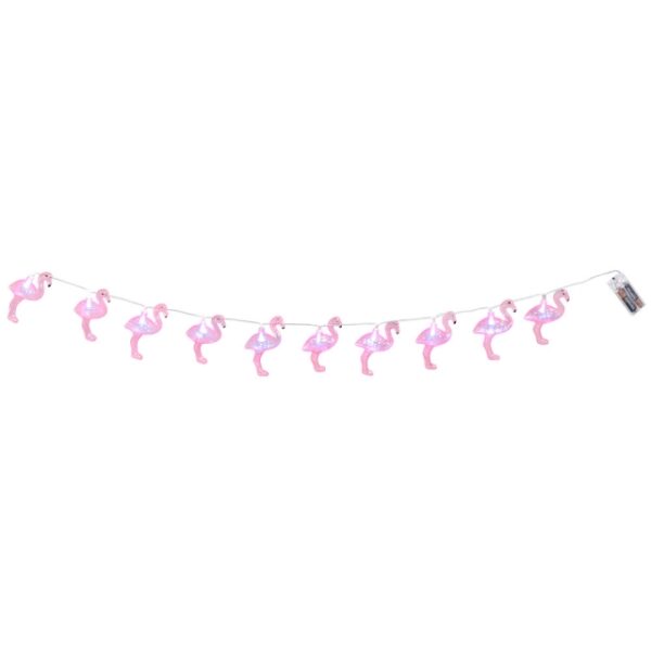 LUZES LED FLAMINGOS 140CM