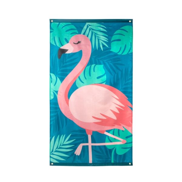 BANDEIRA BANNER FLAMINGO 150CM