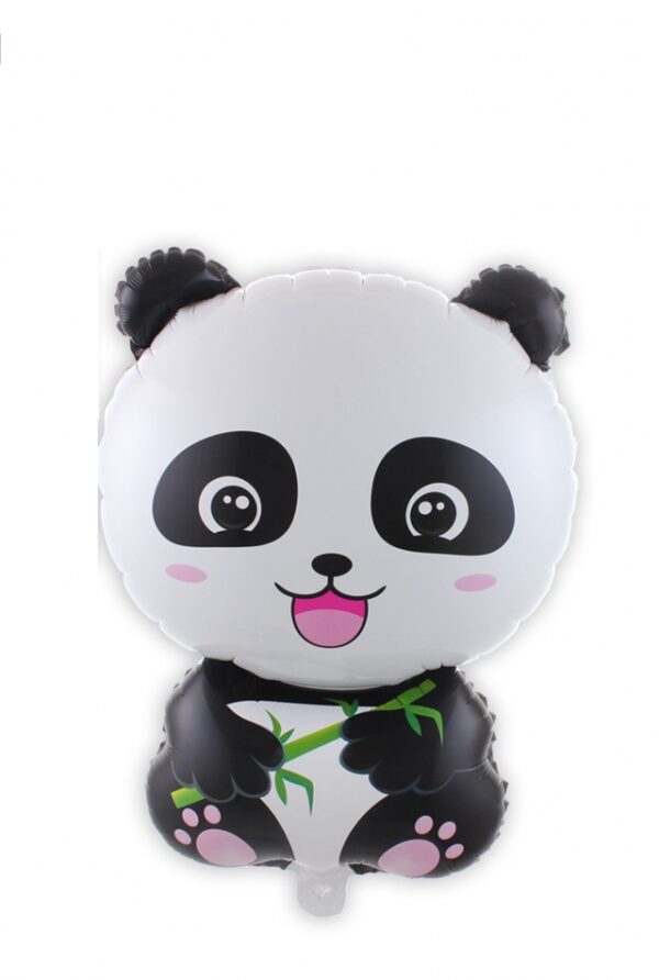 BALAO METÁLICO PANDA 77CM