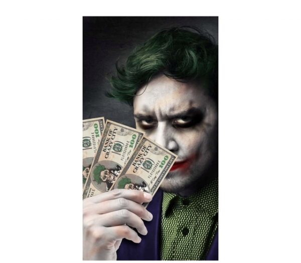 NOTAS FALSAS JOKER PACK C/6 UNIDADES