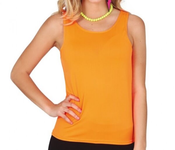 BLUSA LARANJA NEON