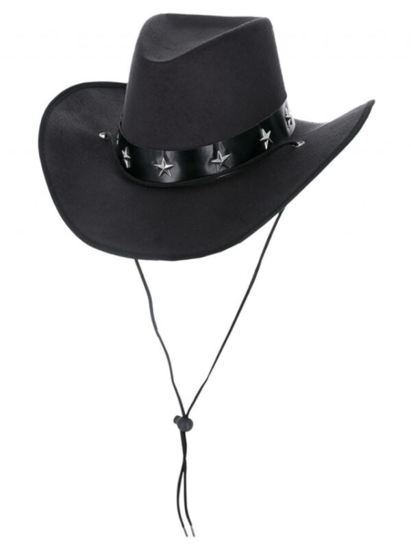 CHAPEU DE COWBOY PRETO