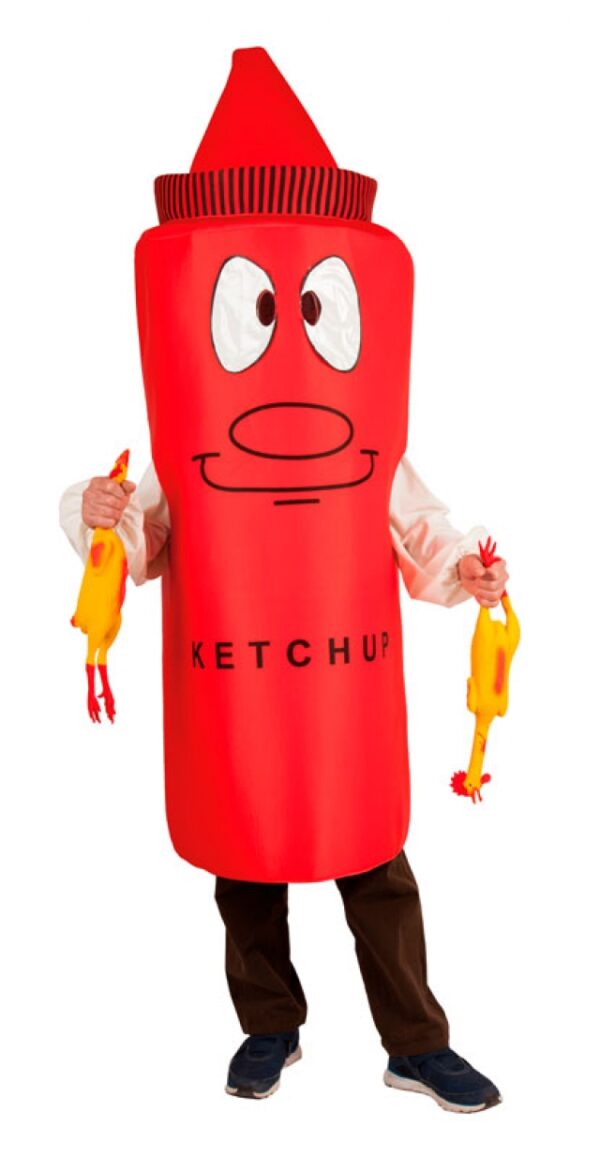 FATO FRASCO DE KETCHUP