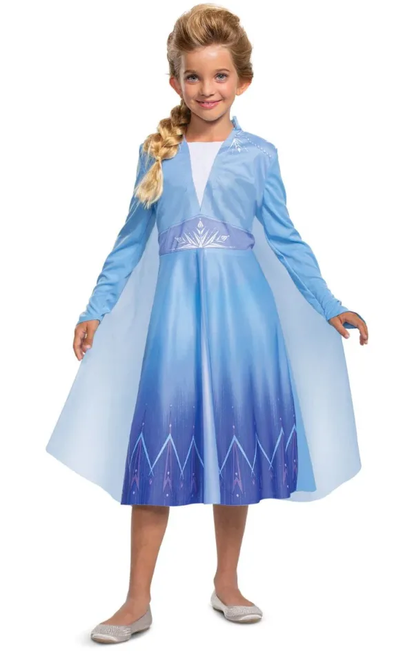 FATO DE ELSA FROZEN OFICIAL MENINA