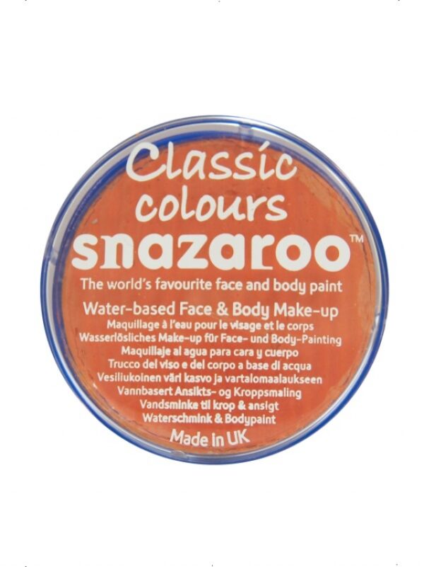 Pinturas Faciais Snazaroo 18ML Laranja