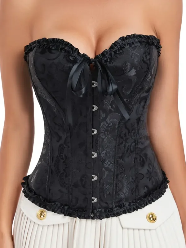 CORPETE CORSET PRETO