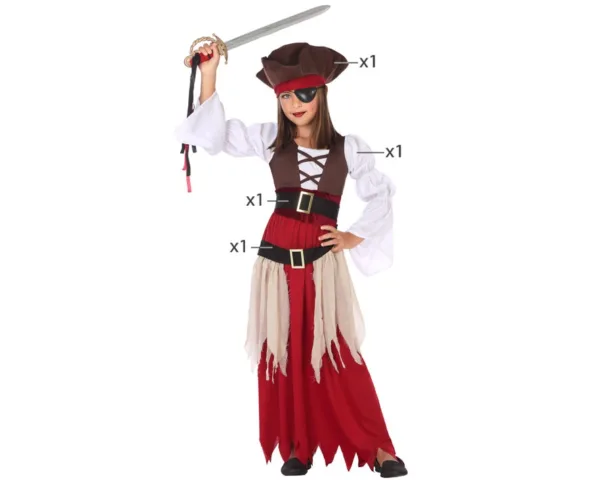 FATO PIRATA CARIBE MENINA