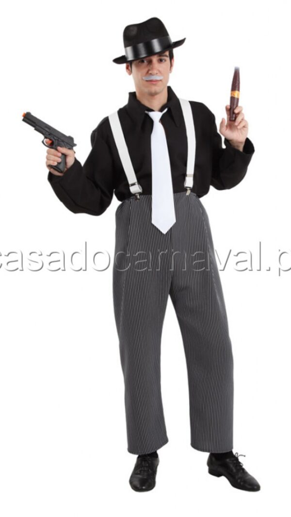 Fato Gangster Homem