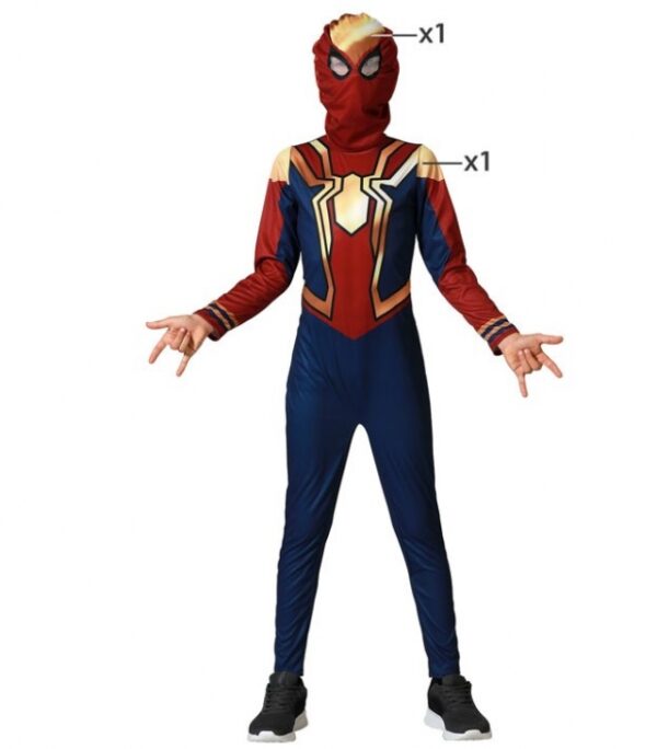 FATO DE HOMEM ARANHA INFANTIL