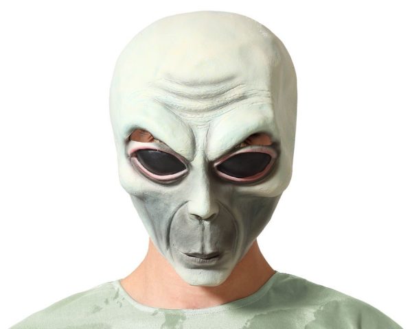 MASCARA DE ALIEN EM LATEX