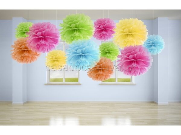 Pom Pon Decorativo Para Festas