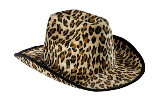 Chapeu de Cowboy (leopardo)