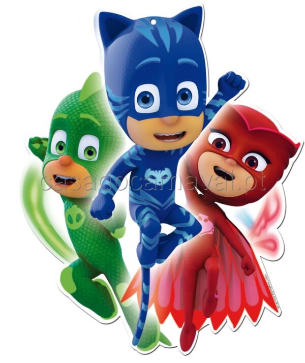 PJ MASKS FIGURAS DECORATIVAS