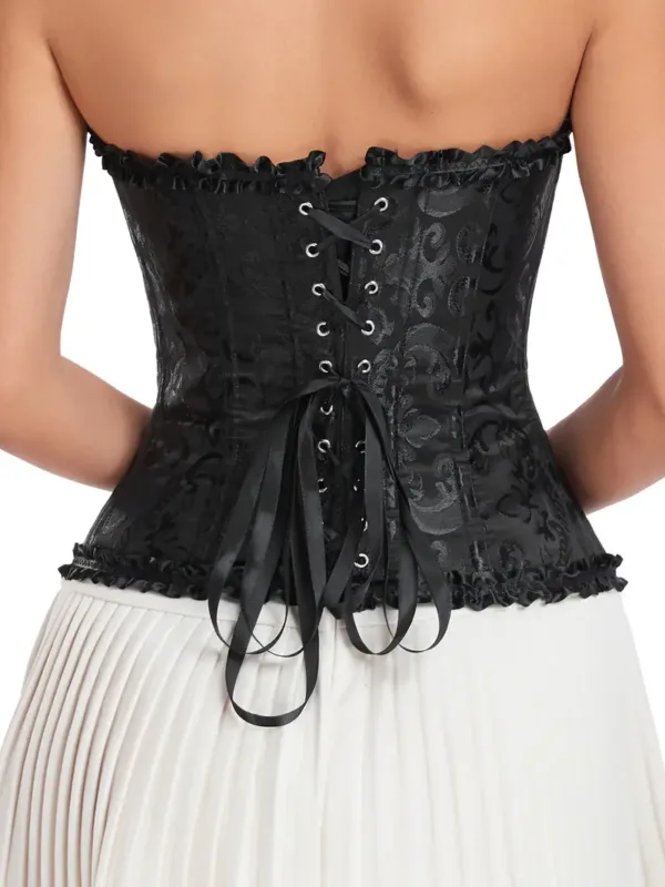 CORPETE CORSET PRETO